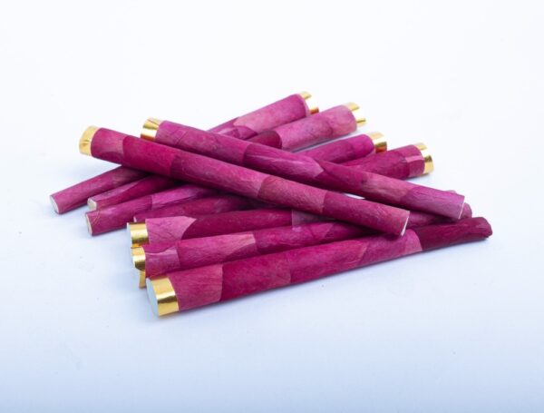 Rose petal pre rolled cones