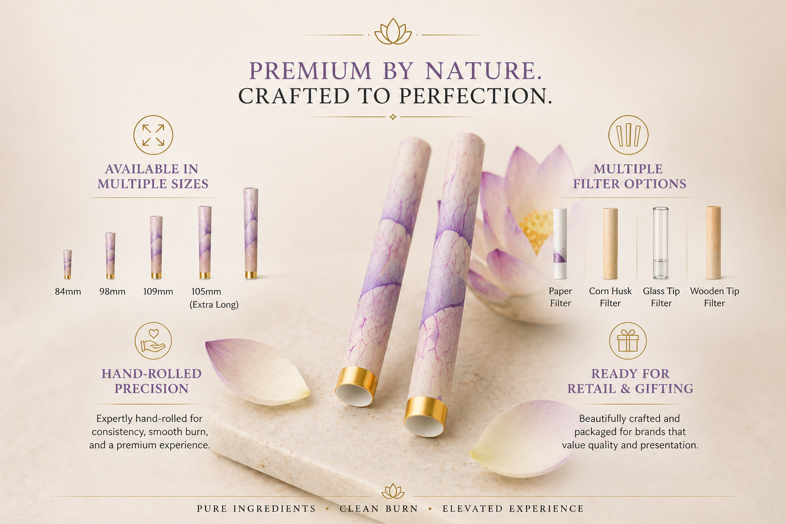 Lotus Petal Cones - Pack of 50 - Image 3