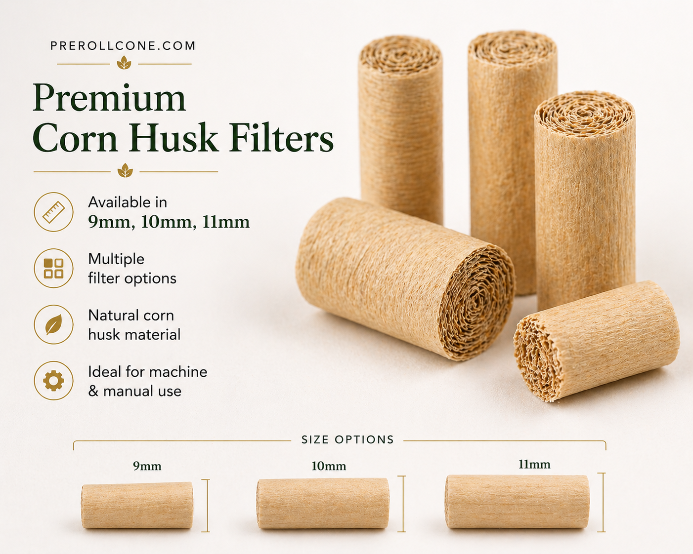 CornHusk Filter - Pack of 200 - Image 4