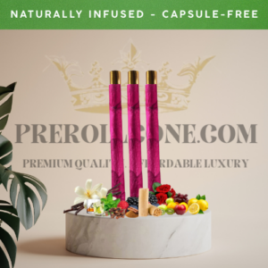Flavoured Rose Petal Pre-Roll Cones