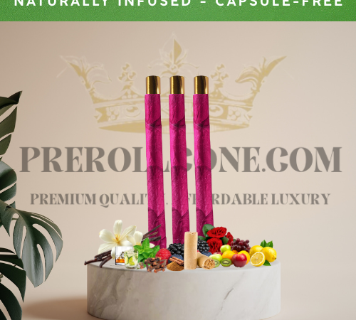 Flavoured Rose Petal Pre-Roll Cones