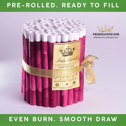 Blueberry Flavoured Rose Pre-Roll Cone