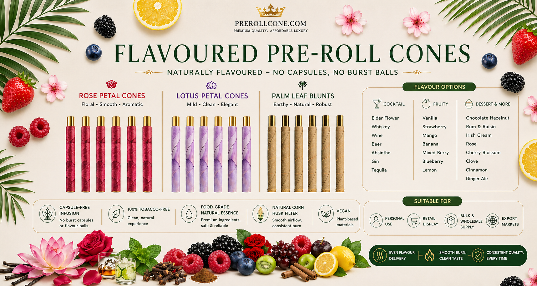 flavored pre-rolls